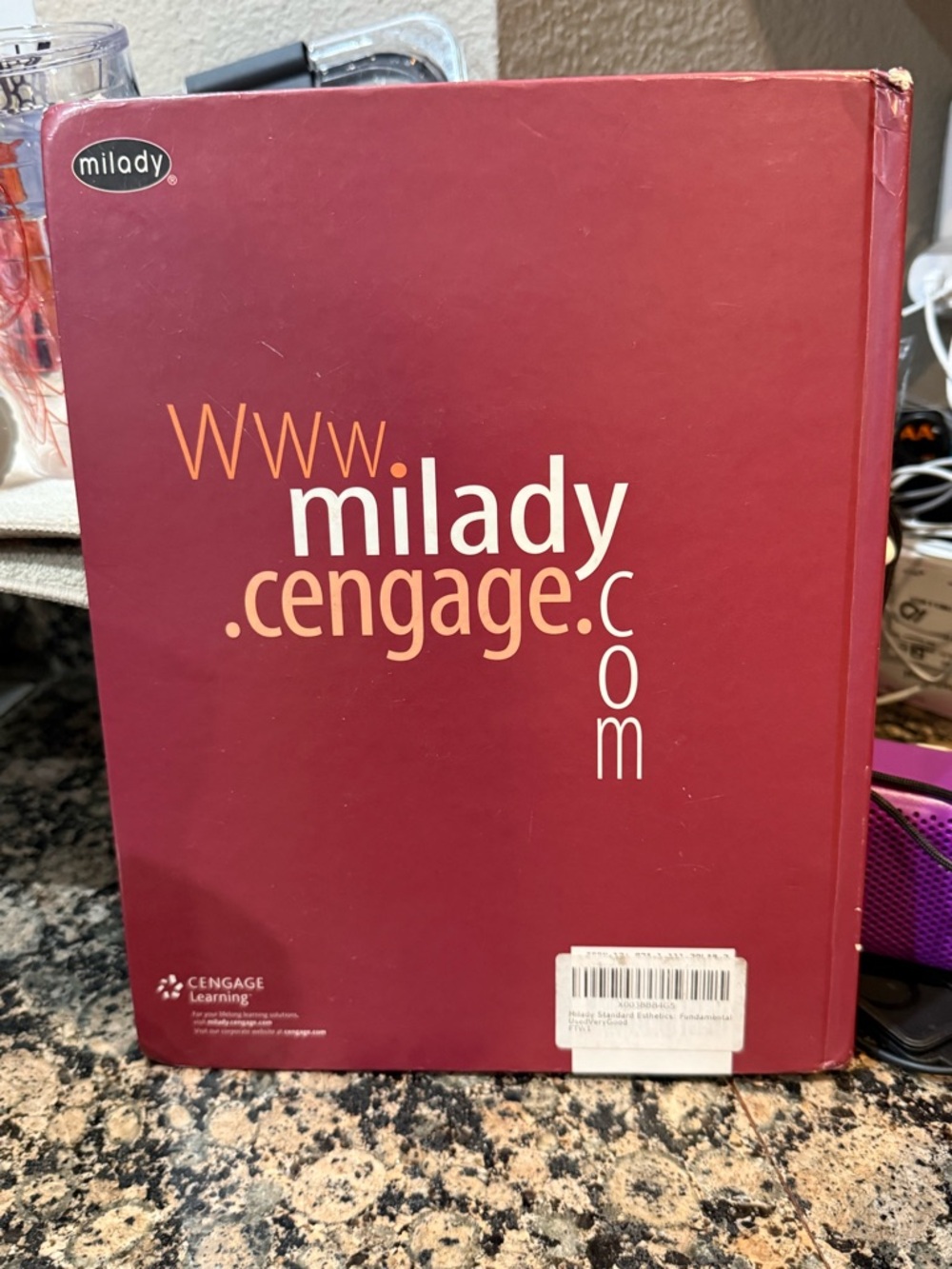 MILADY®️ STANDARD FUNDAMENTAL ESTHETICS HARD COVER BOOK | USED COPY - Picture 3 of 9